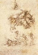 Michelangelo Buonarroti The Fall of Phaeton Sweden oil painting artist
